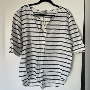 Hester & Orchard Linen Shirt size L